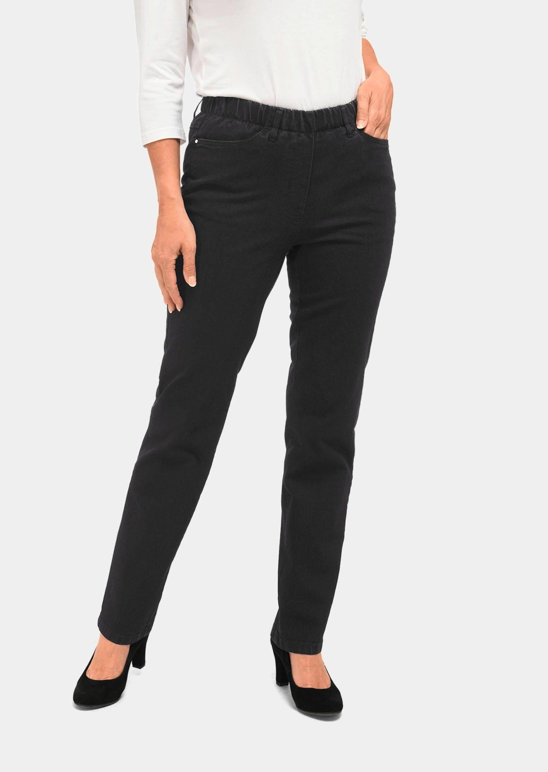 GOLDNER Bequeme Jeans Kurzgröße: Klassische Jeansschlupfhose günstig online kaufen