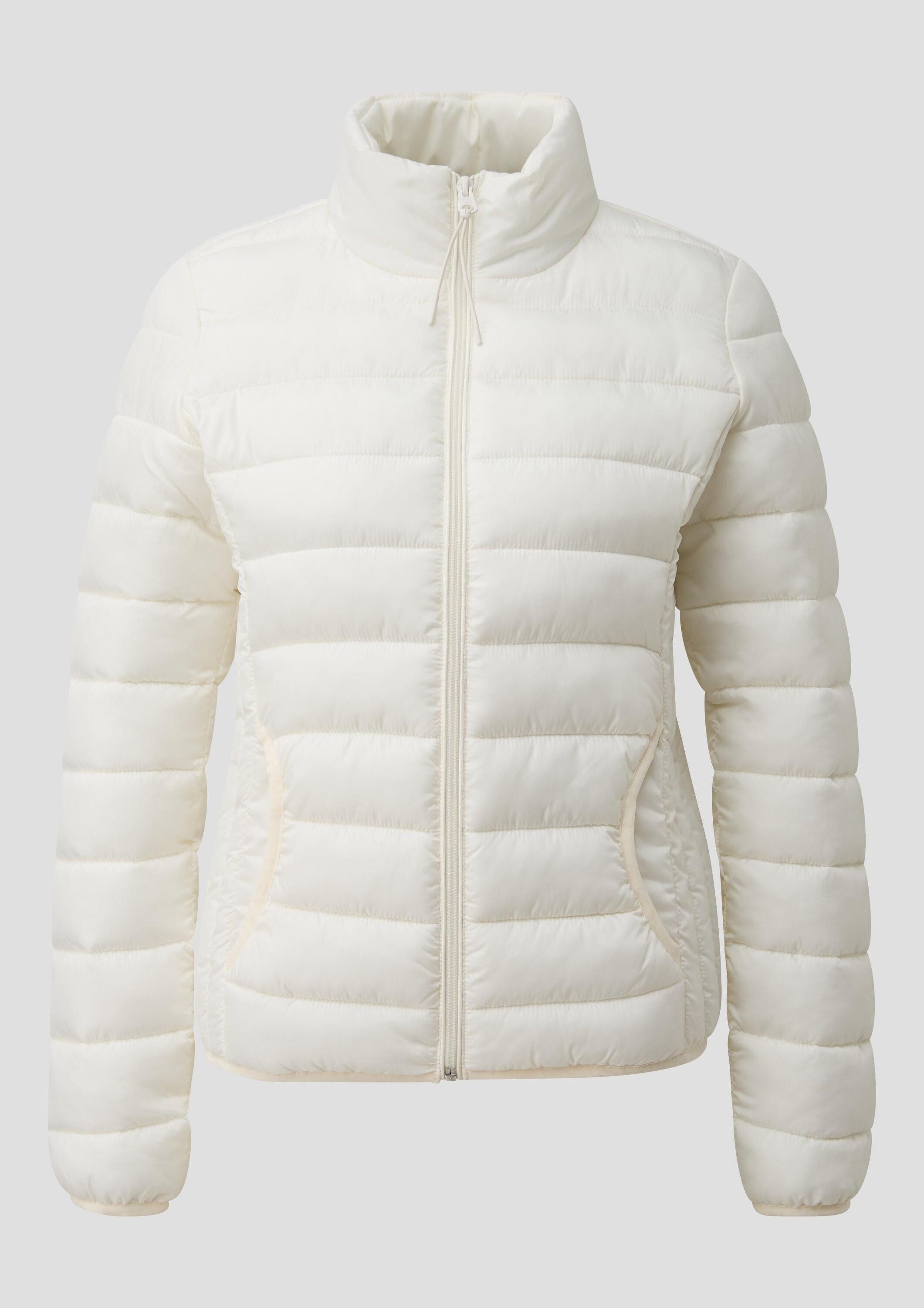 QS Winterjacke Outdoor-Jacke Steppjacke mit Stehkragen