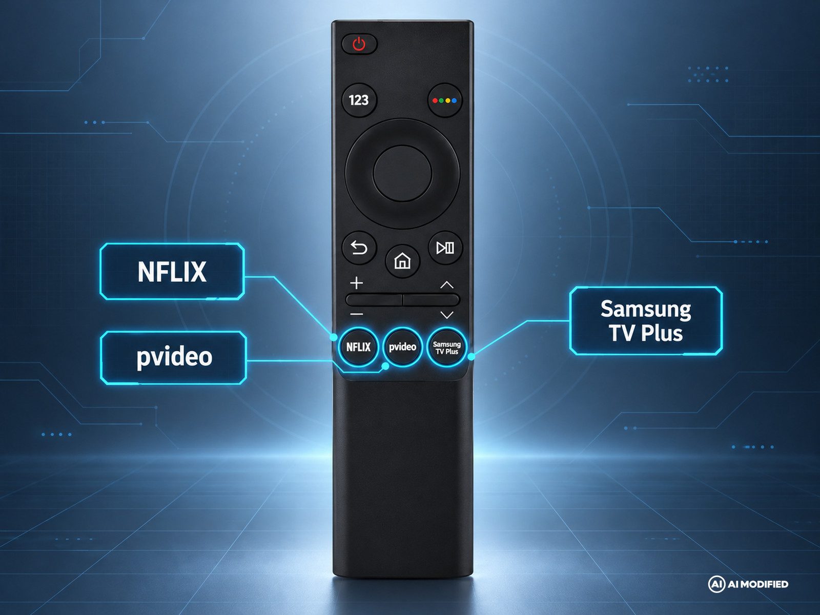 azurano Ersatz für SAMSUNG BN59-01358B TM2140A Universal-Smart-TV-Fernbedienung – Bild 4 von 5