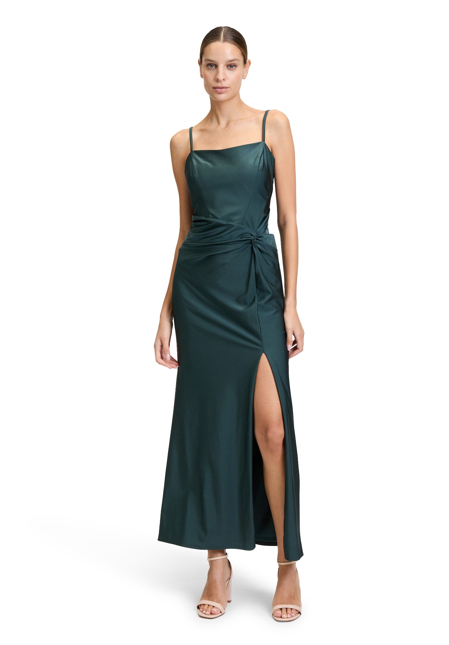 Vera Mont Abendkleid Damen Abendkleid mit Raffung Wickel-Design günstig online kaufen