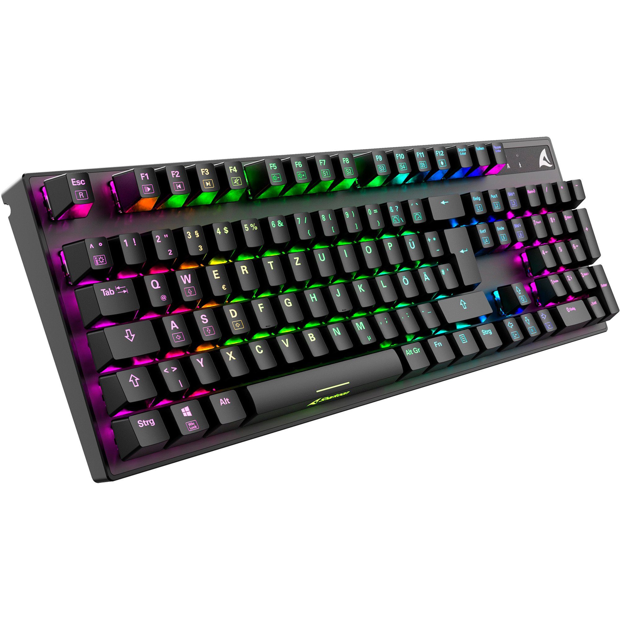 Sharkoon SKILLER SGK20, Gaming-Tastatur Tastatur