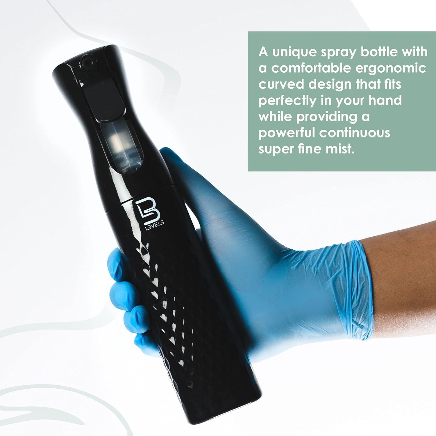 L3VEL3™ Distribution and Corporate Sprühflasche Beveled Spray Bottle