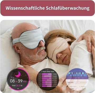 BingoFit Smartwatch (1,43 Zoll, Android iOS), Damen herren mit telefonfunktion fitnessuhr pulsuhr schlafüberwachung