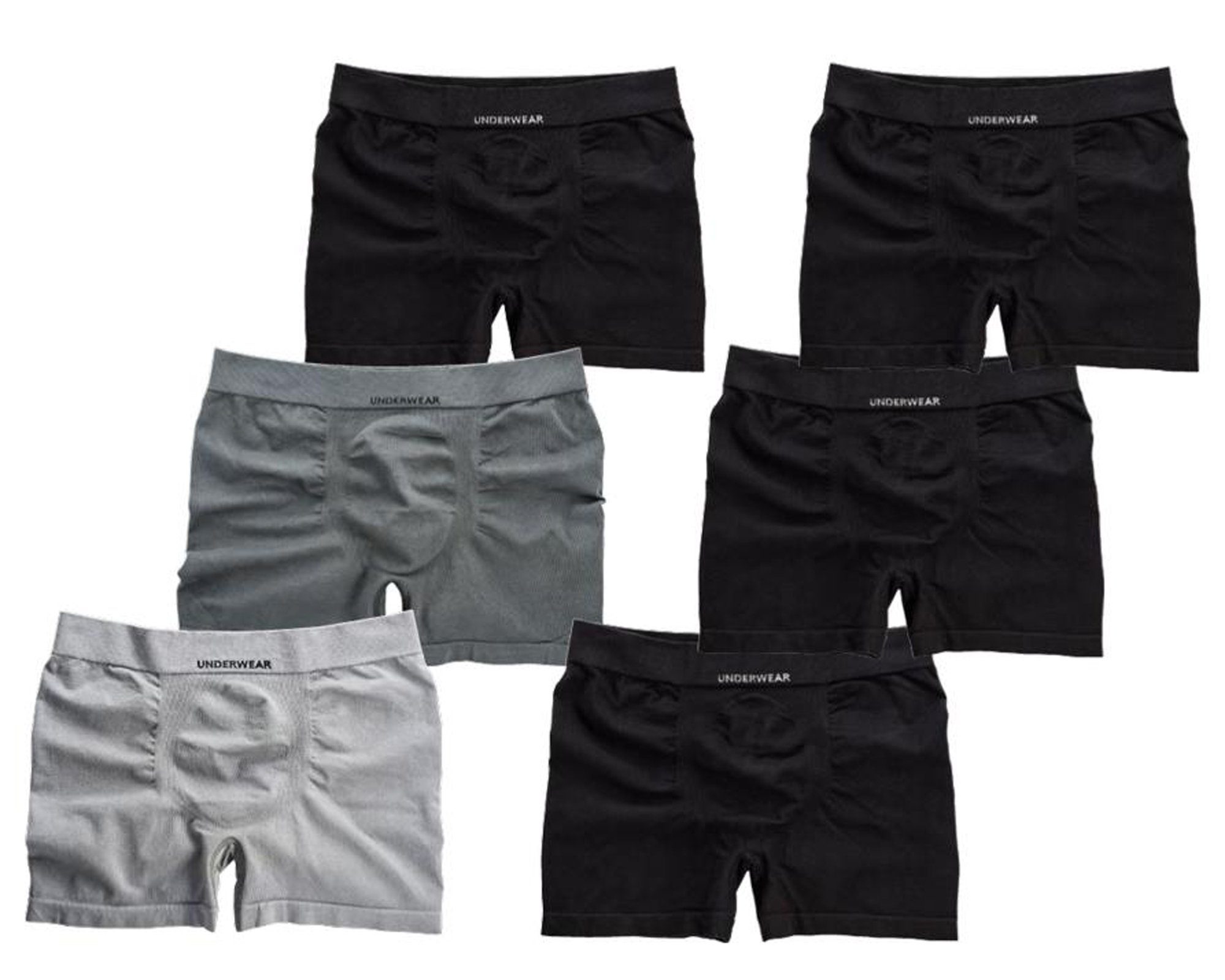 chic4home Boxershorts (Set, 3St., Set) Herren Unterhosen Seamless Boxershorts ohne störende Nähte