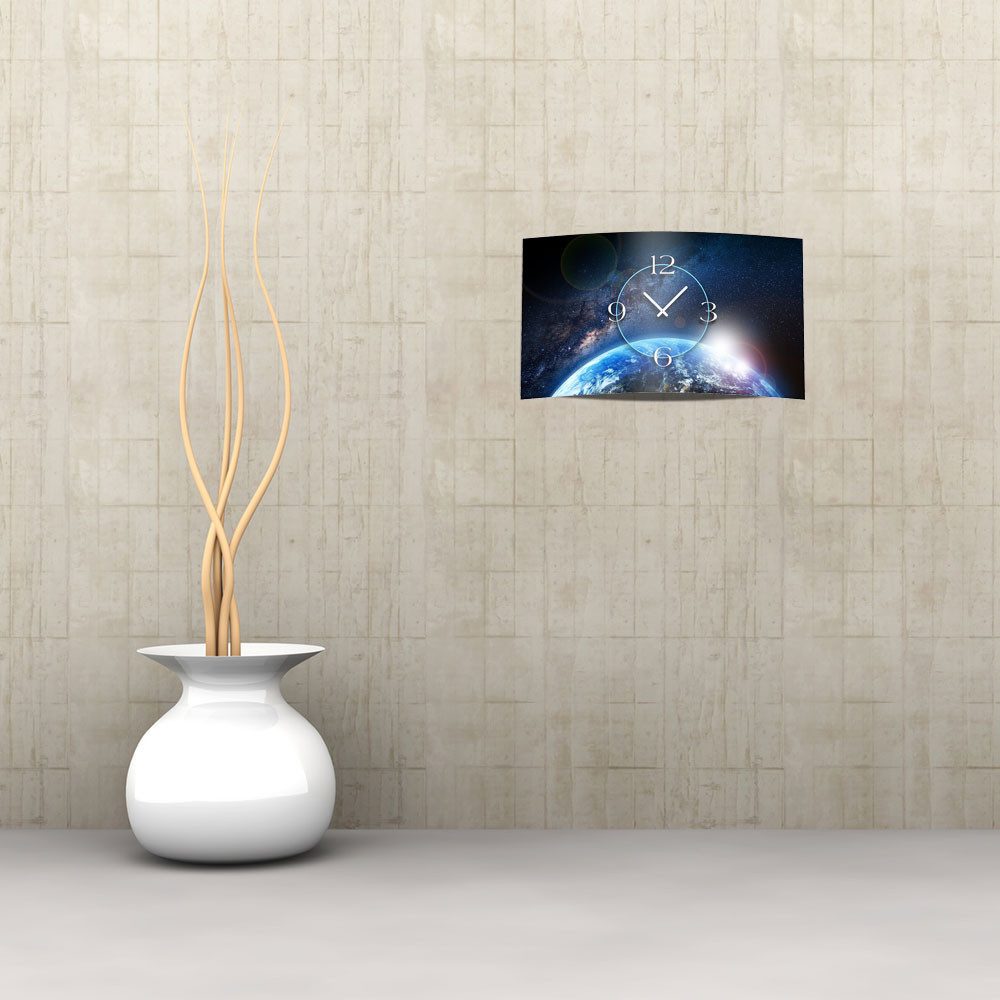 dixtime Wanduhr Galaxy All Weltraum Designer Wanduhr (Einzigartige 3D-Optik günstig online kaufen