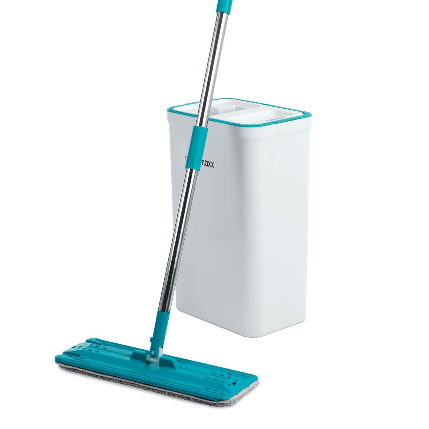 CLEANmaxx Wischmopp Easy Mopp 2,5l weiß/türkis