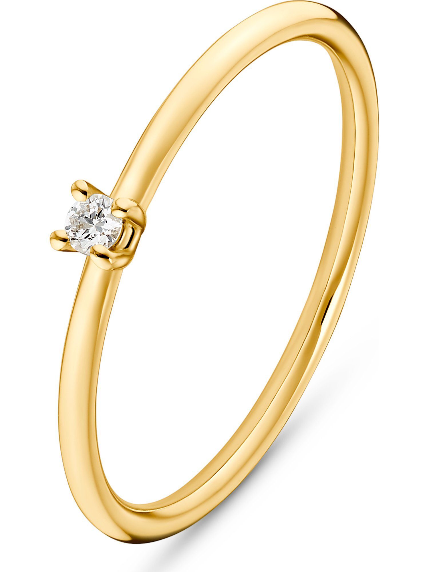 CHRIST Diamantring CHRIST Damen-Damenring 1 Diamant günstig online kaufen