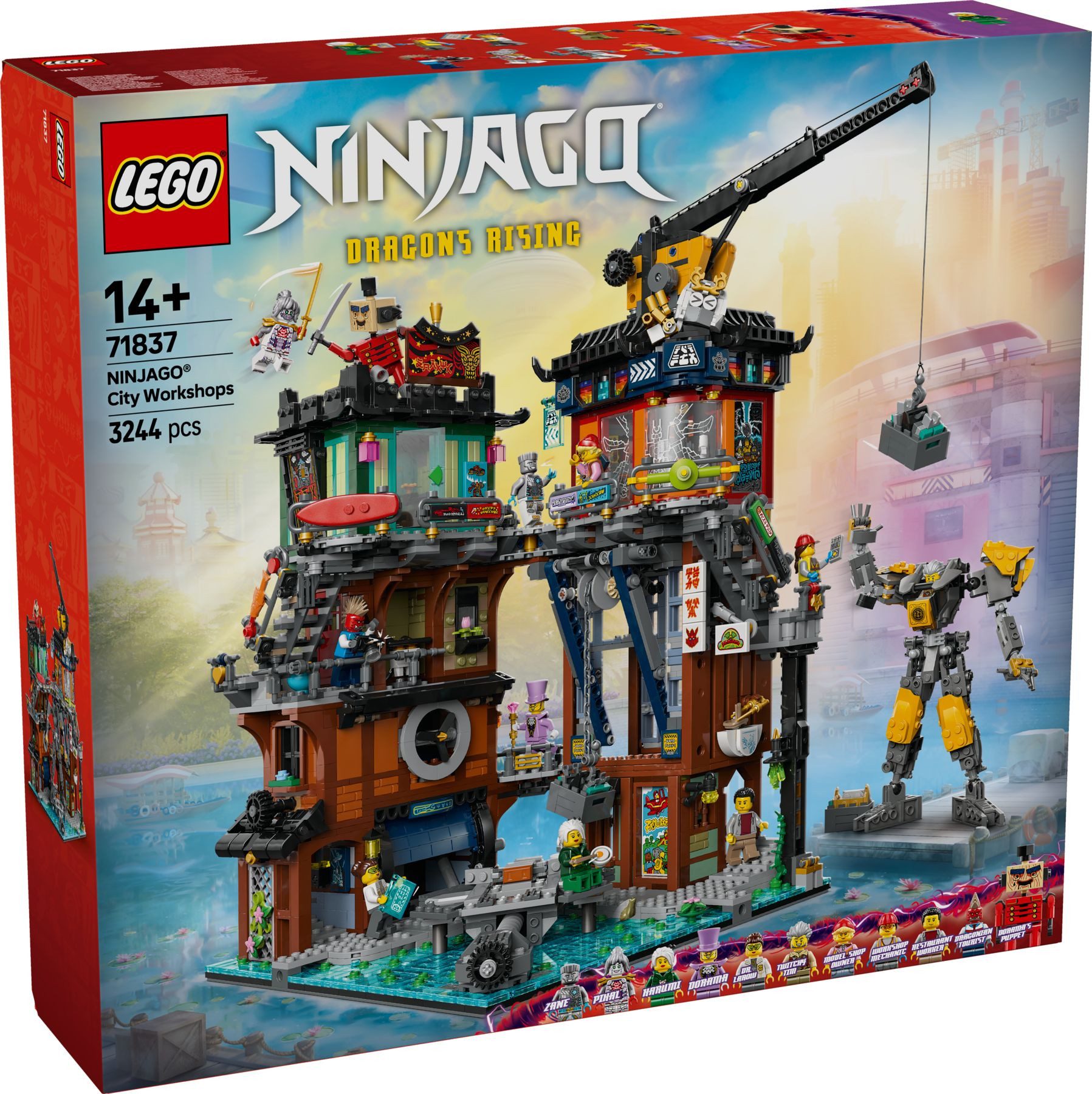 LEGO® Ninjago 71837 NINJAGO® City Werkstätten günstig online kaufen