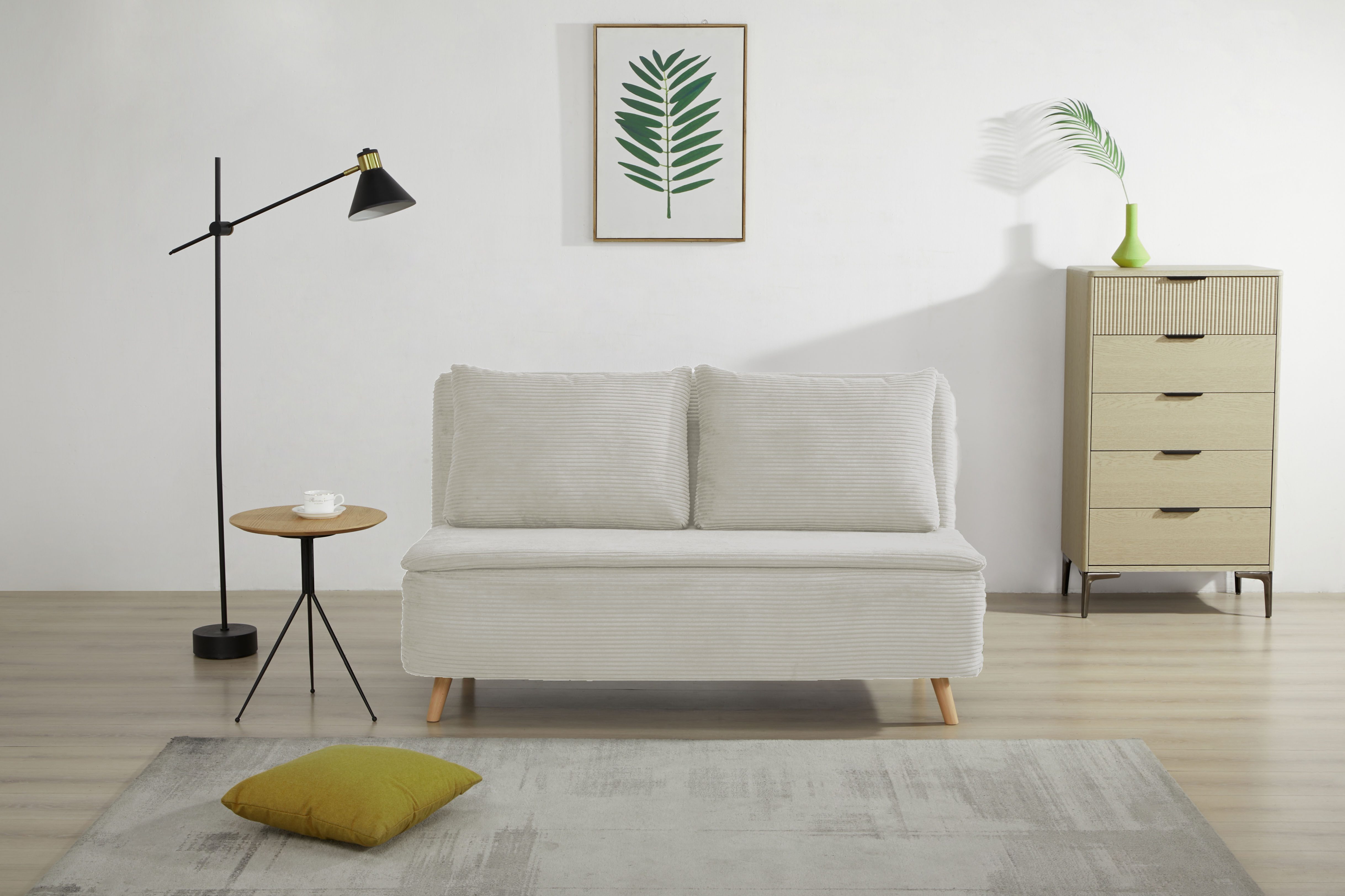 OTTO home 2-Sitzer AINSLEY 140 cm, Schlafsofa, Verstellbare Rückenlehne und günstig online kaufen