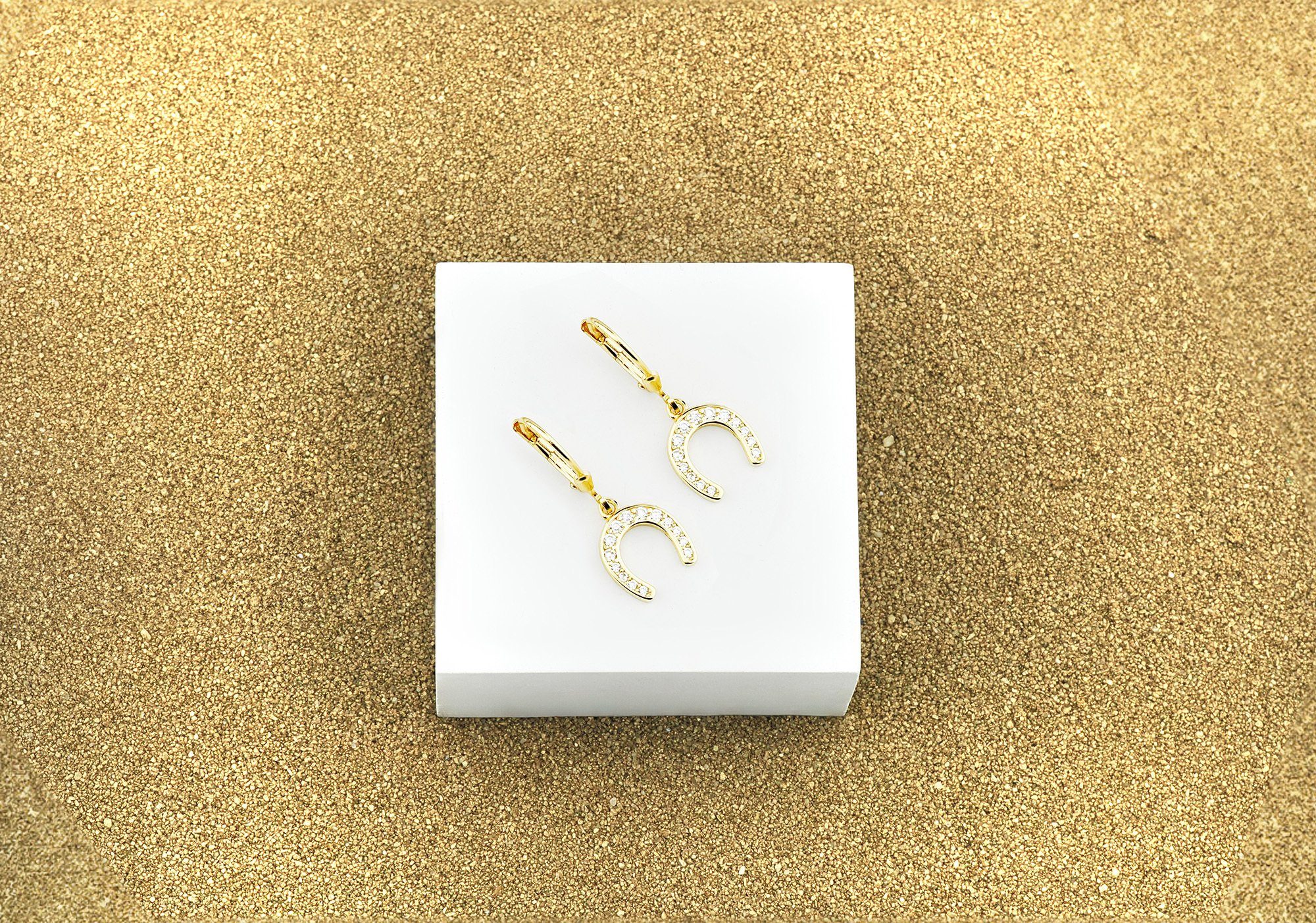 SOFIA MILANI Damen Ohrringe – 925 Silber Mit Zirkonia, Unendlich-Infinity Design, In Geschenkbox