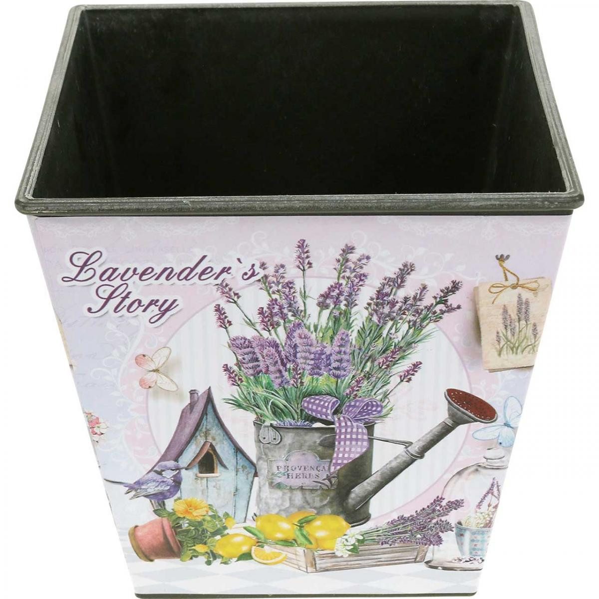 Florists Products Blumentopf Pflanzgefäß Lavendeldekor Landhausstil Blumentopf Dekoration