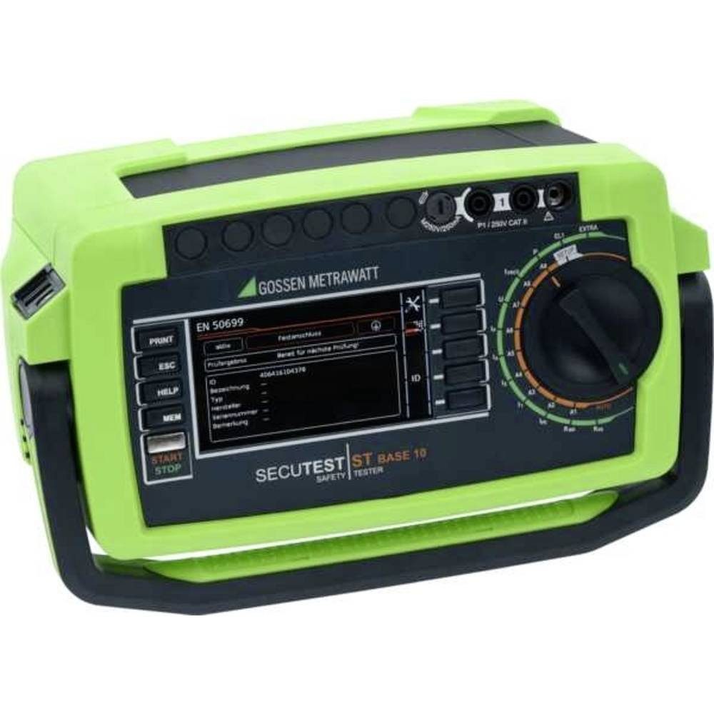 Gossen Multimeter Gerätetester-Set mit Prüfsequenzen für EN 50678 (VDE 0701 M708E, inkl. Software, inkl. Koffer, mit Farb-Touchscreen