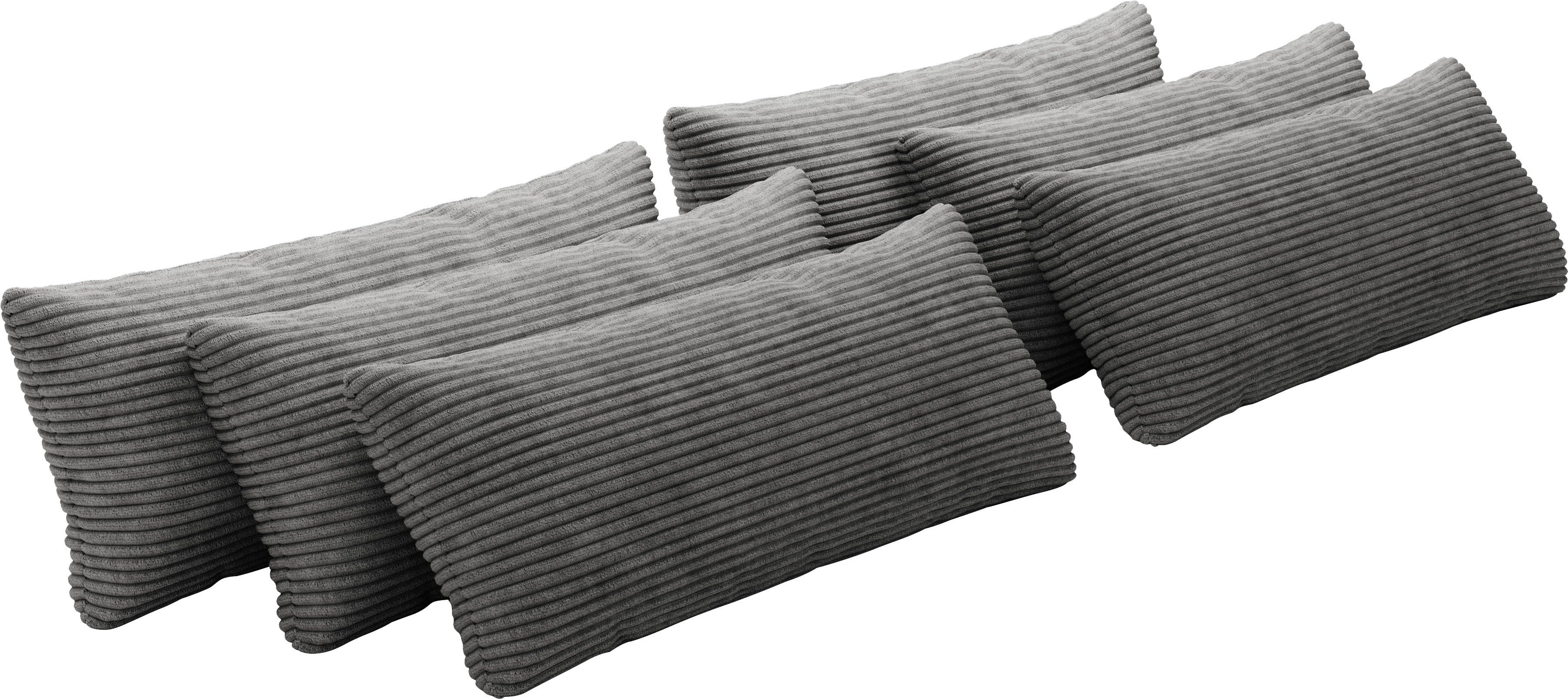 OTTO home Sofakissen Mikado, (Set, 6 Stück), 3,5,6,7-teilige Kissen-Sets zur Auswahl