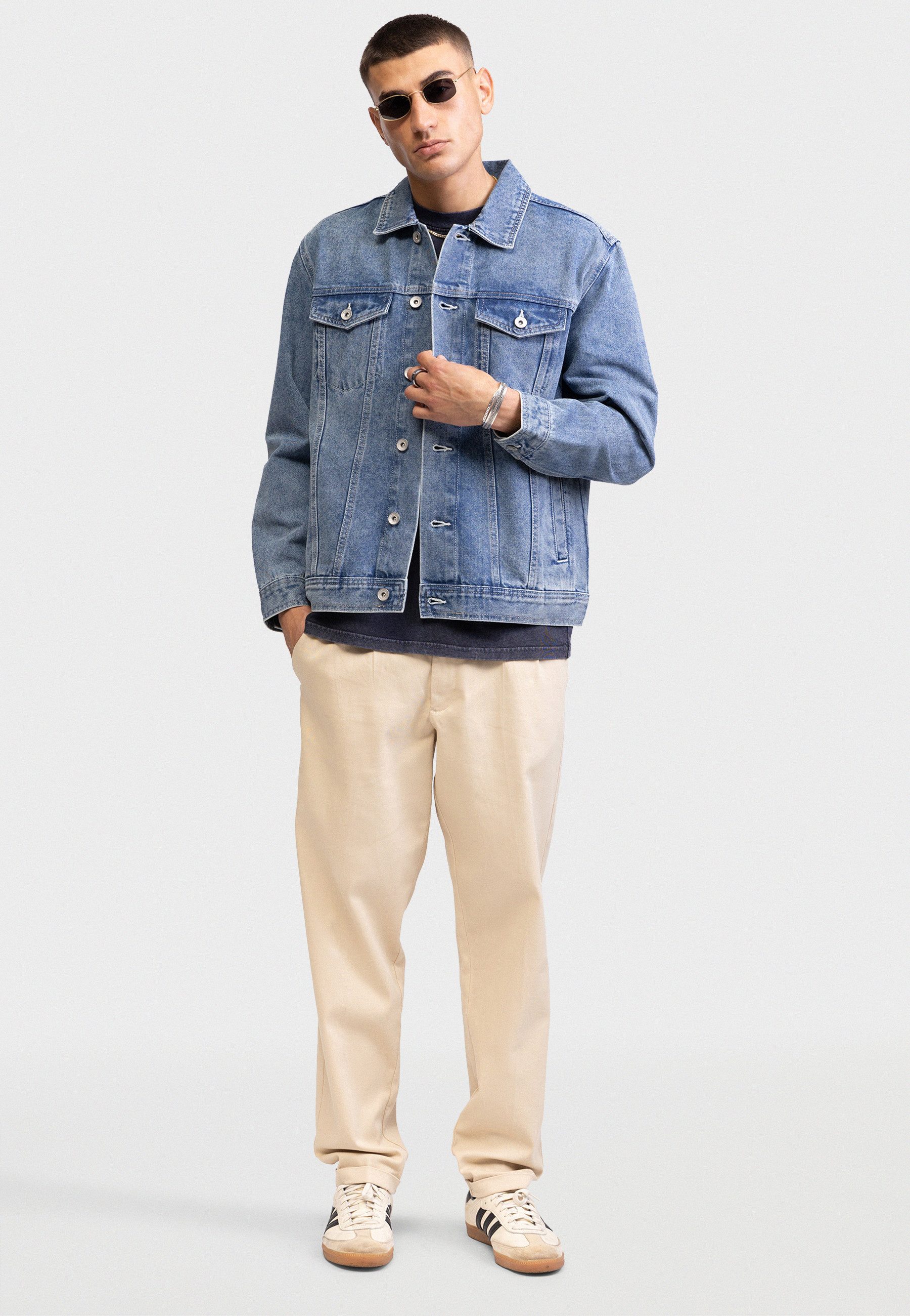 REDEFINED REBEL Funktionsjacke Redefined Rebel Jacket RRAiden Jacket Denim günstig online kaufen