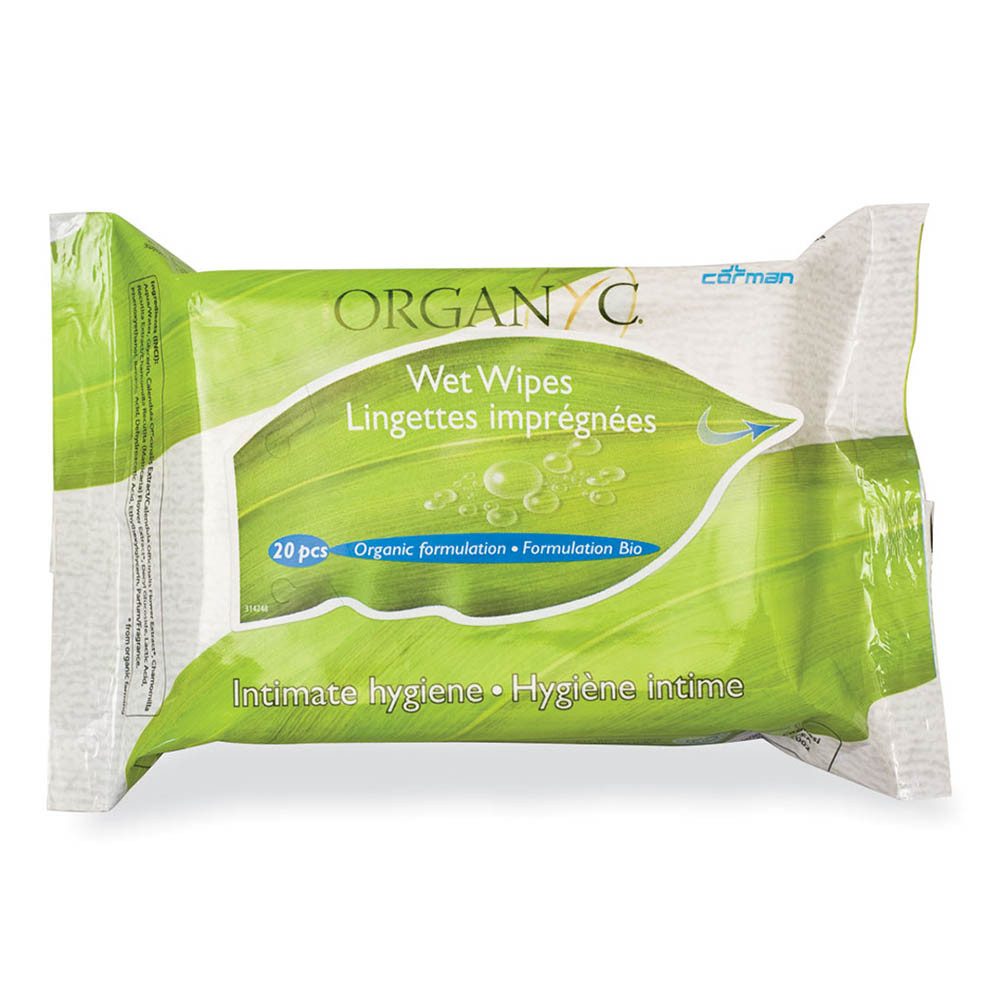 Organyc Hygienetücher 20Stk Hygienemittel