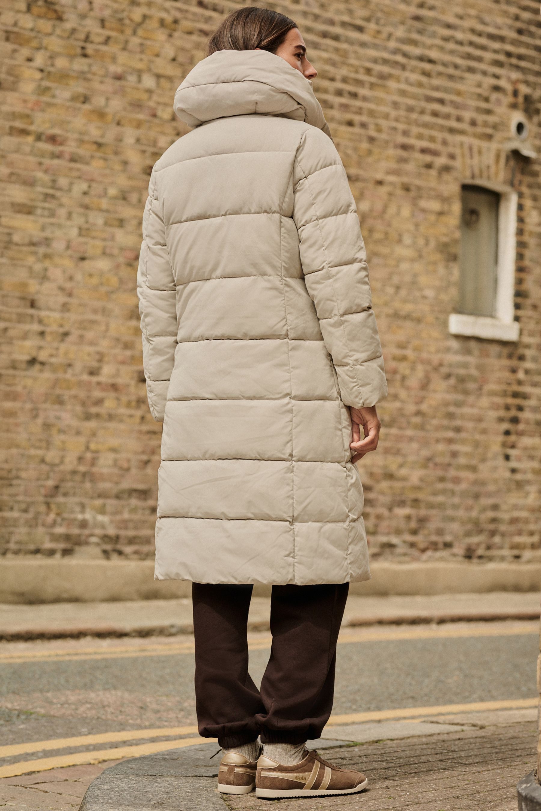 Next Steppmantel Wasserdichter, wattierter Mantel mit Kapuze (1-tlg) günstig online kaufen