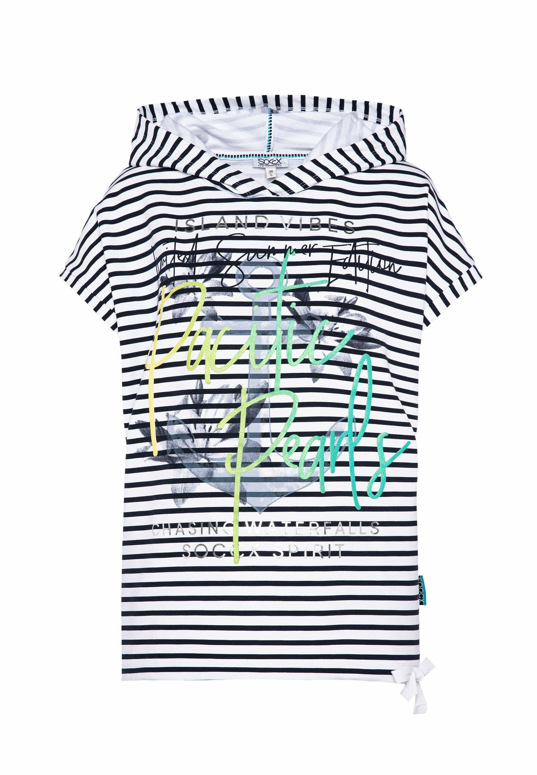 SOCCX Rundhalsshirt Rundhals T-Shirt für Damen (1-tlg., keine Angabe)