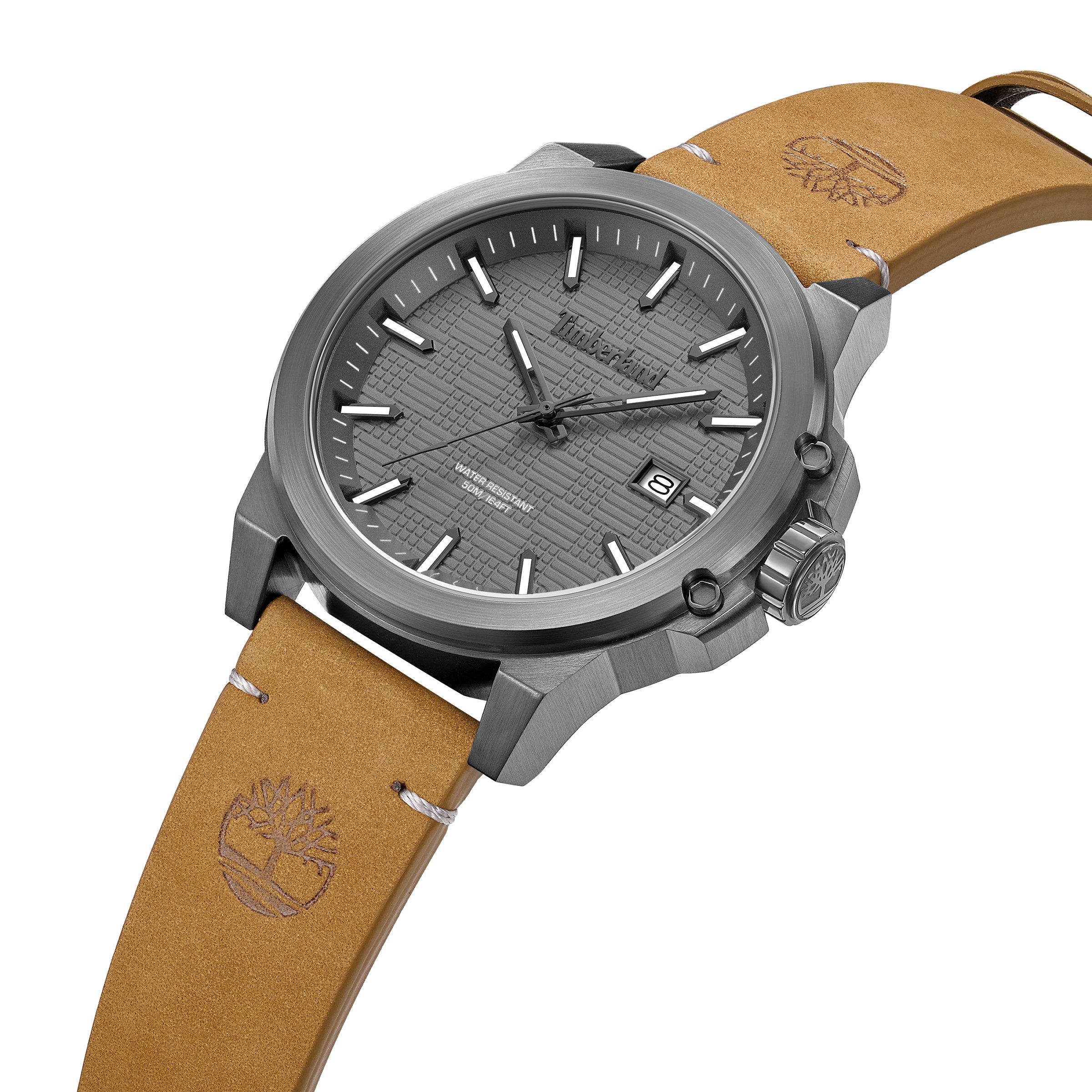 Timberland Quarzuhr Mohegan TDWGB0083003, Armbanduhr, Herrenuhr, Lederarmba günstig online kaufen