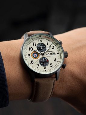 AVI-8 Chronograph AVI-8 AV-4011-0C Herrenuhr Hawker Hurricane Classi