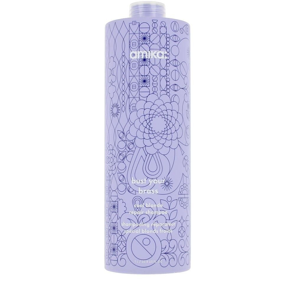 Amika Silbershampoo BUST YOUR BRASS Reparaturshampoo