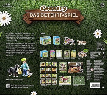 Playmobil® Spiel, Brettspiel Playmobil 70763 - Country - Das Detektivspiel, Komplettpaket