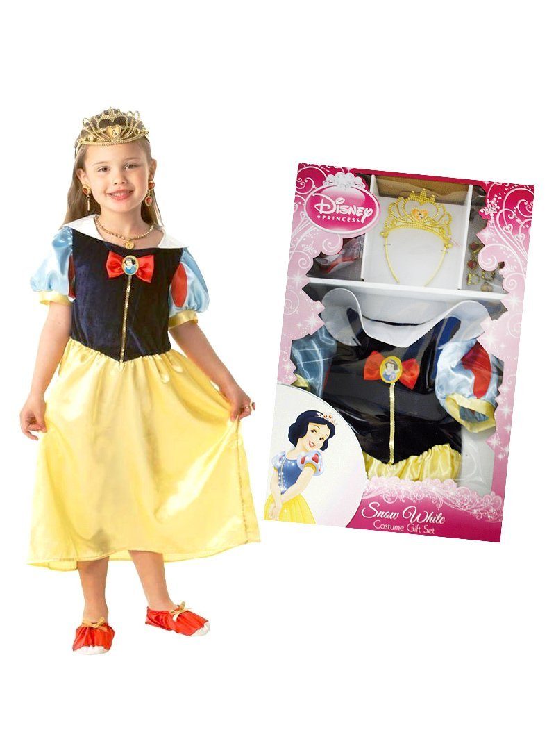 Rubie´s Prinzessin-Kostüm Disney Märchen Prinzessin Schneewittchen Kostüm, Märchenkostüm mit allerlei Accessoires in Präsentbox