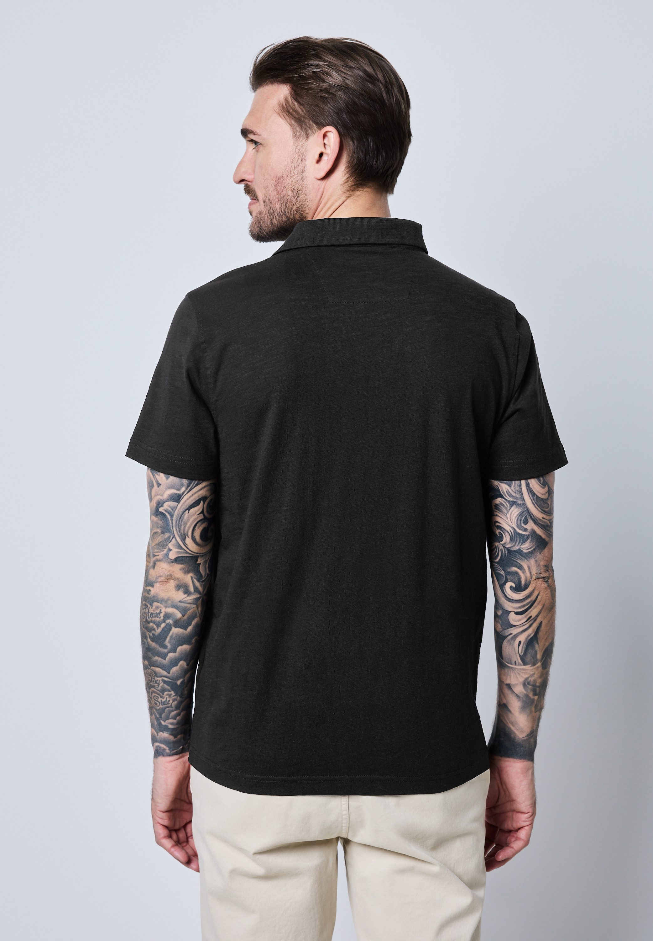 STREET ONE MEN Poloshirt, aus reiner Baumwolle günstig online kaufen