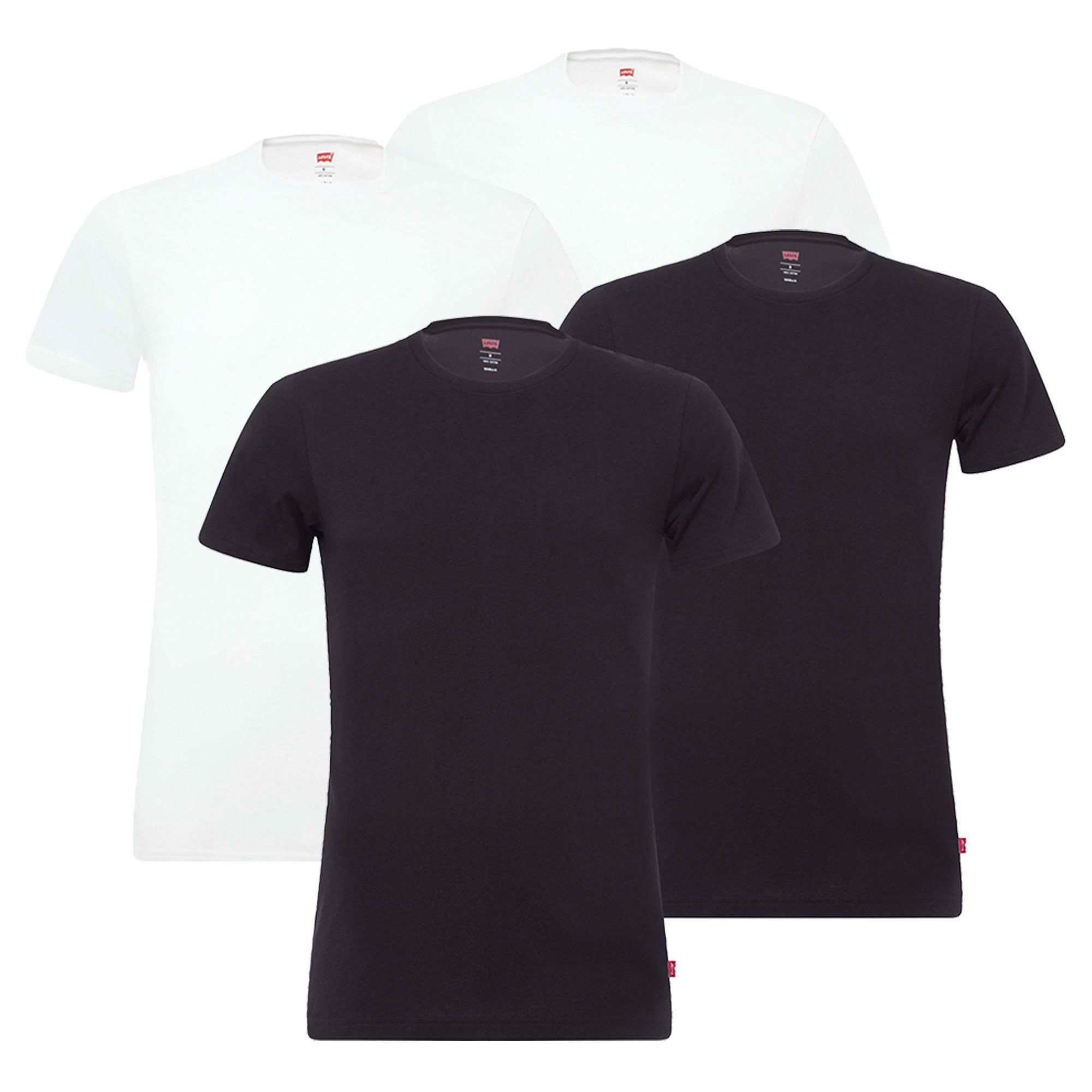Levi's® T-Shirt Herren T-Shirt 4er Pack günstig online kaufen