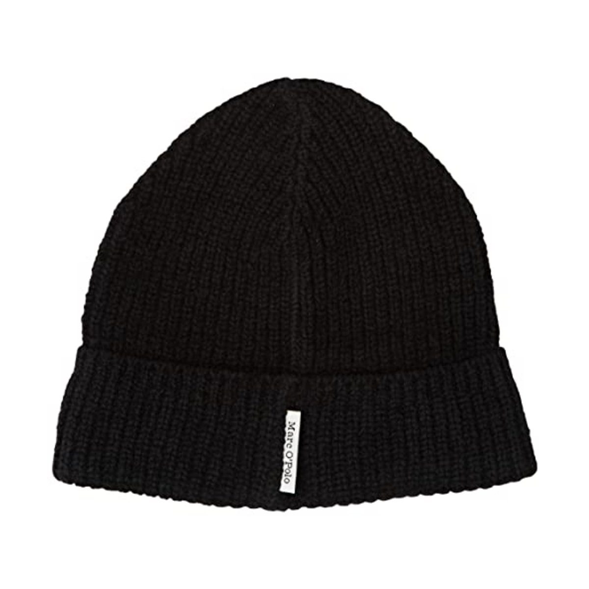 Marc O'Polo Strickmütze schwarz (Keine Angabe, 1-St) Black | Beanies