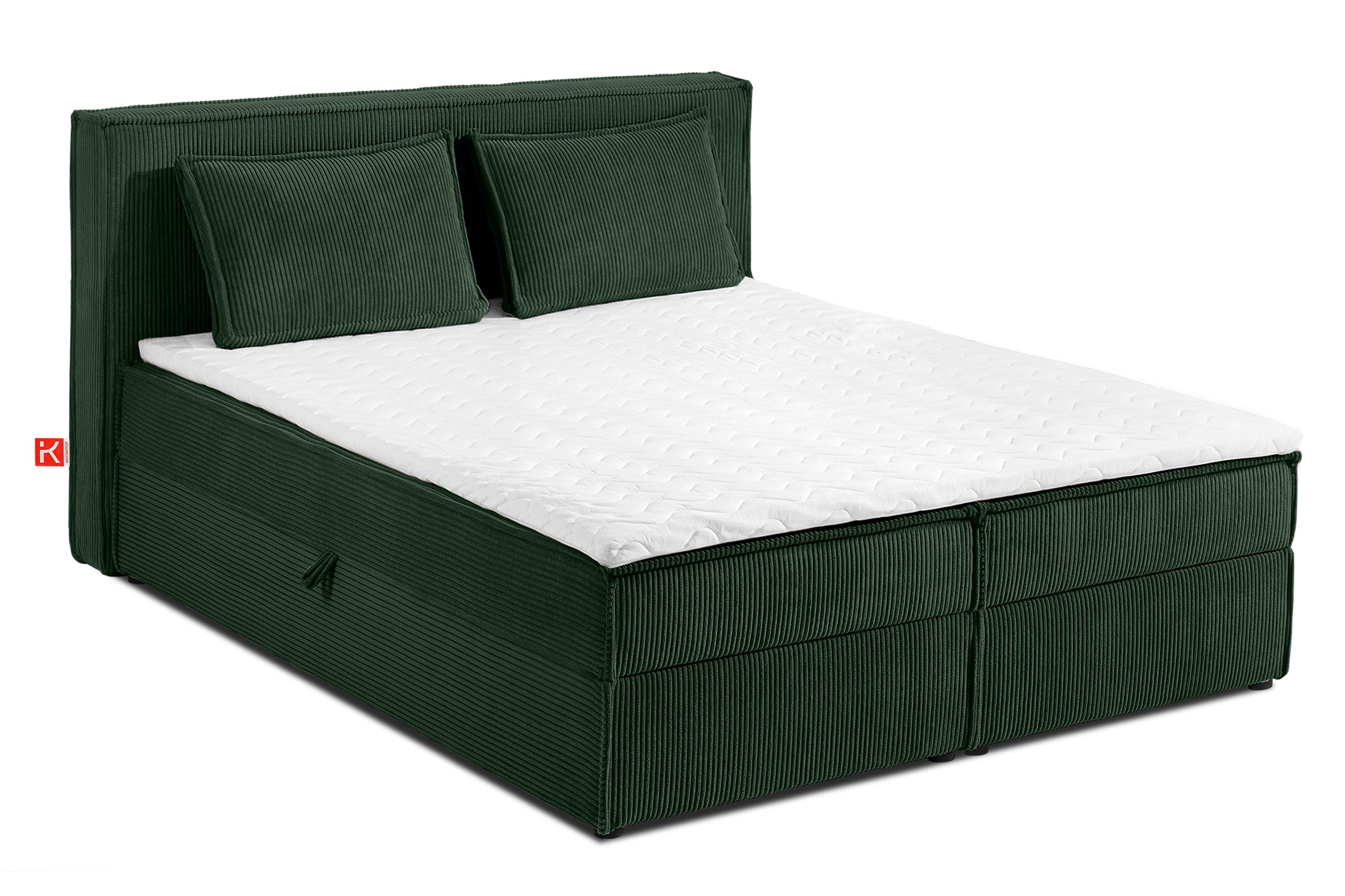 KONSIMO® Boxspringbett ROTI Polsterbett, inkl. Matratze günstig online kaufen