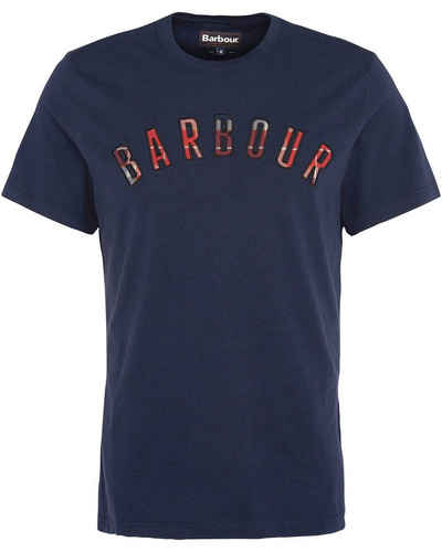 Barbour T-Shirt T-Shirt Ancroft Tartan Tee
