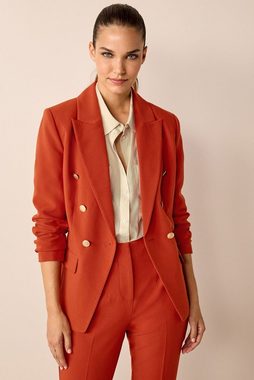 Next Jackenblazer Zweireihiger Blazer mit Knopfdetail (1-tlg)