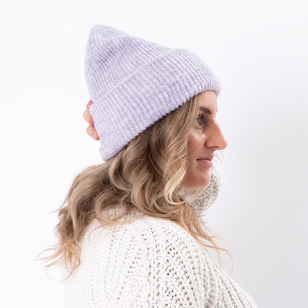 OCCULTO Beanie Damen Winter Mütze (Modell: Emma)