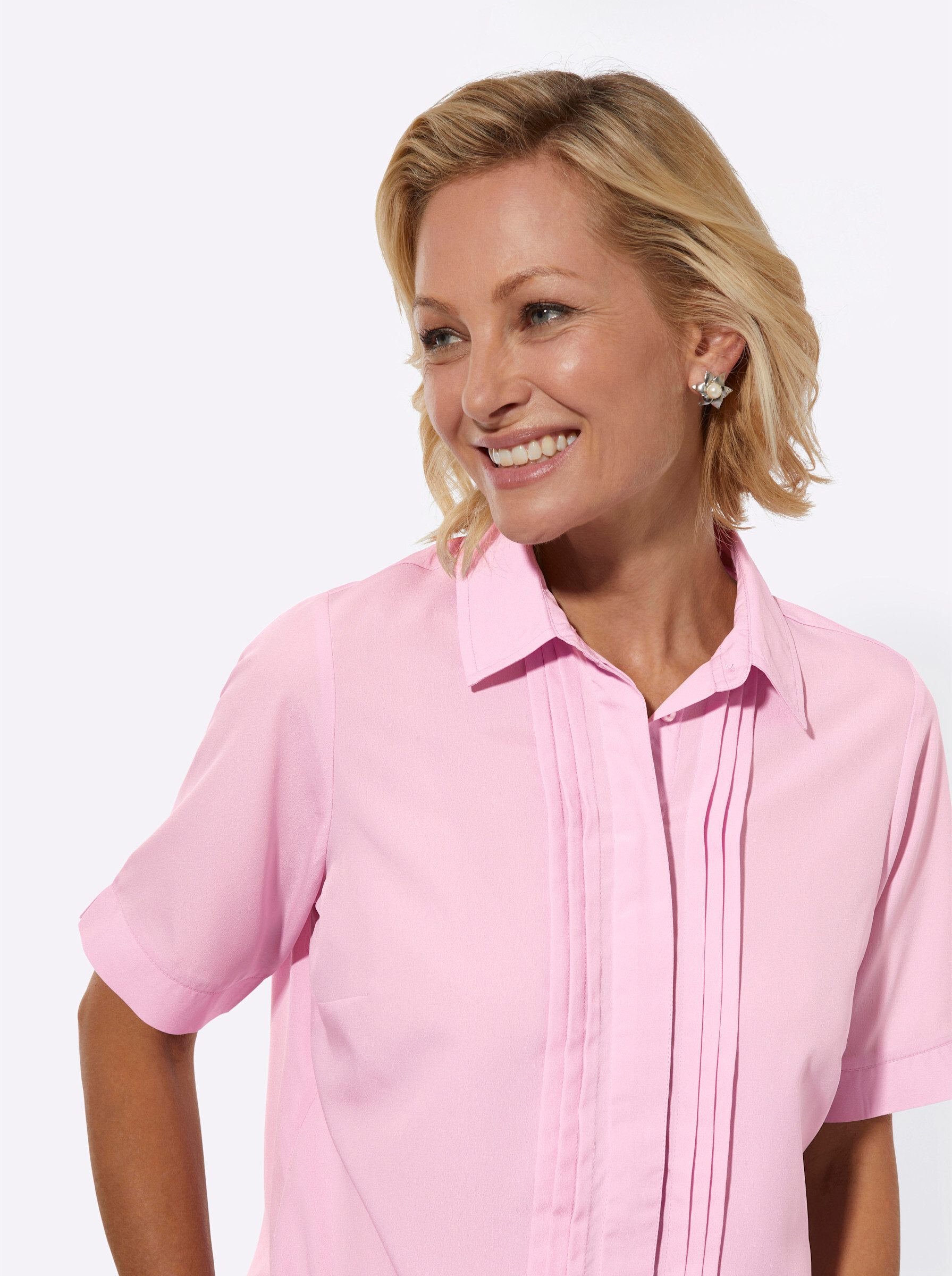 Witt Klassische Bluse Kurzarm-Bluse Kurzarm