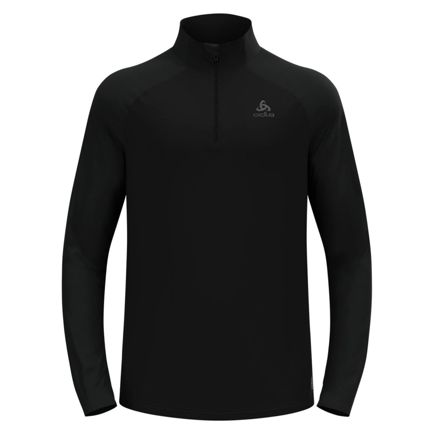 Langarmshirt Odlo Herren Laufshirt Essential Ceramiwarm Midlayer 1/2 Zip 313642