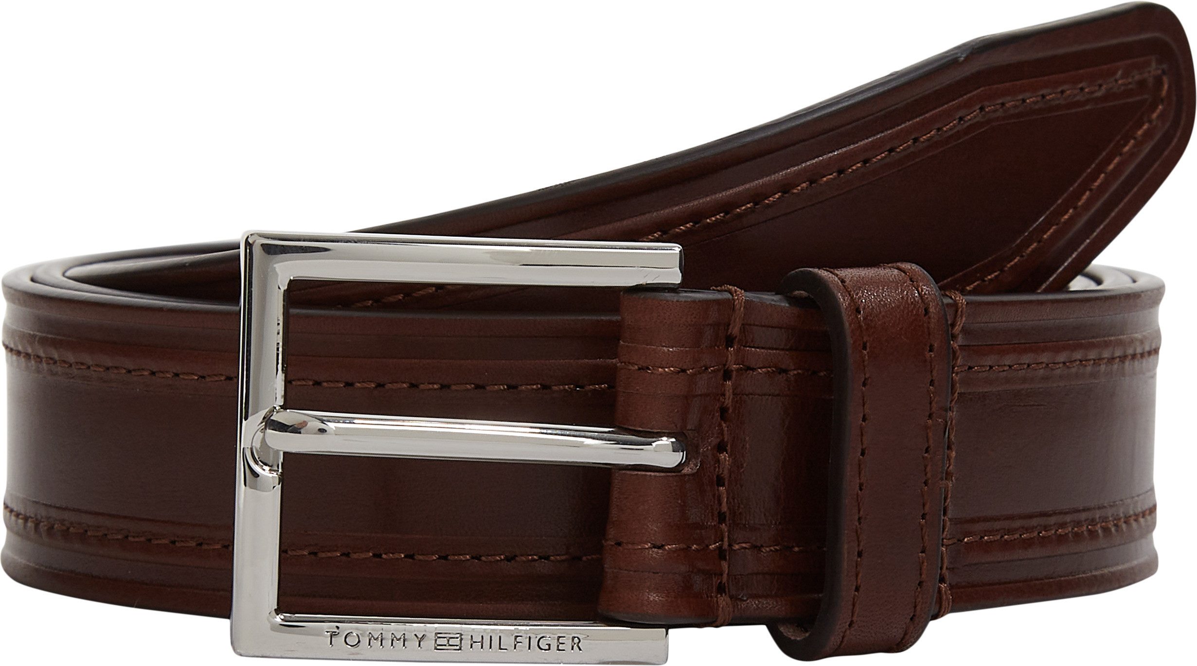 Tommy Hilfiger Ledergürtel HUDSON EMBOSS LEATHER günstig online kaufen