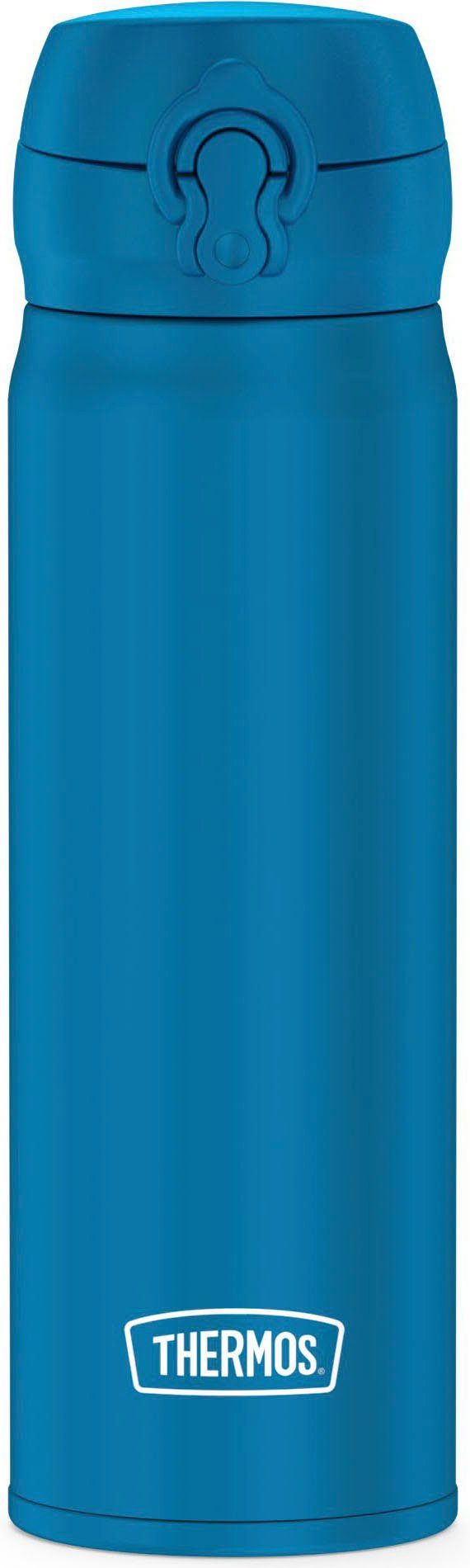 Isolierflasche Edelstahl water doppelwandiger mat ULTRALIGHT azure BOTTLE, THERMOS