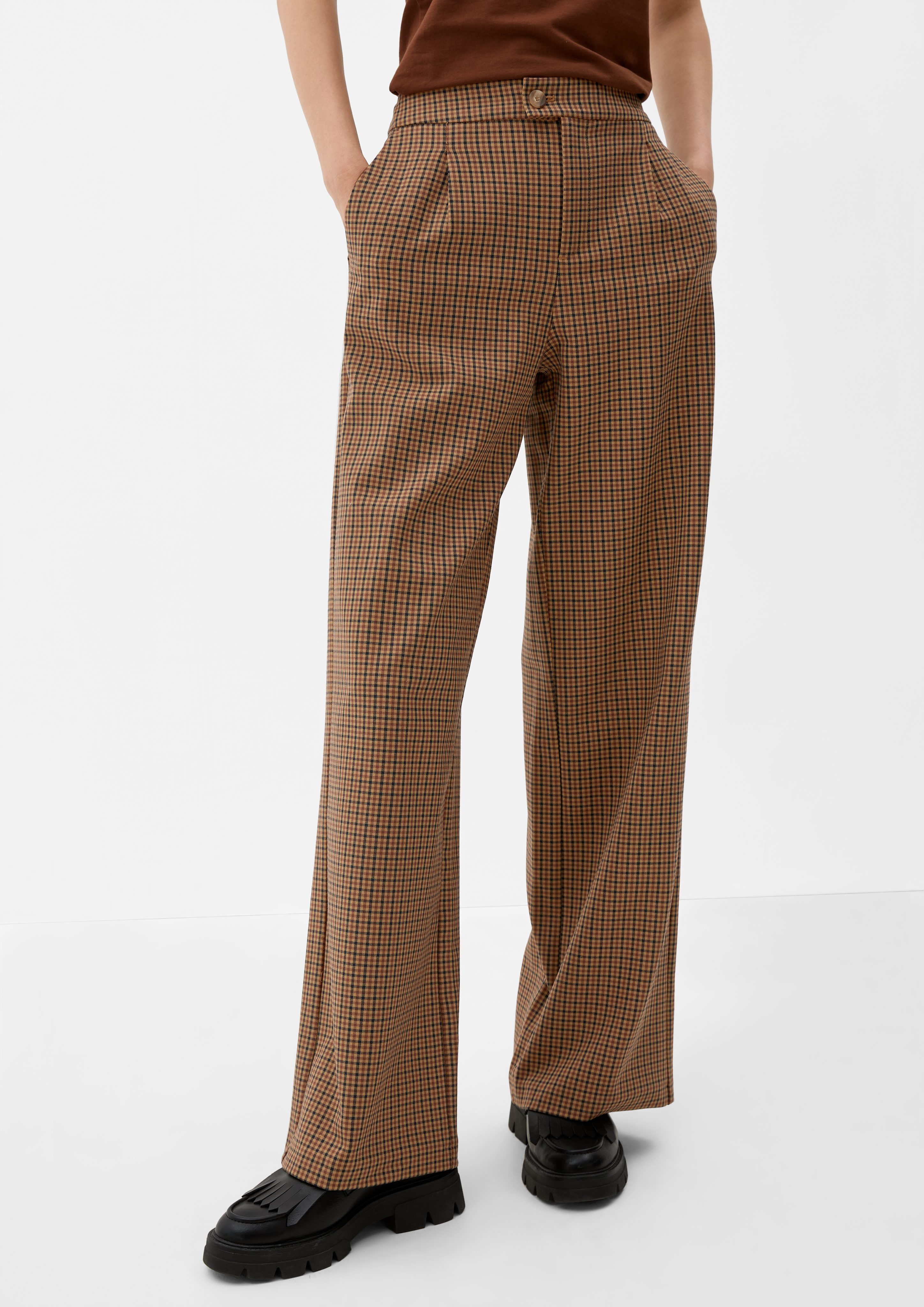 Stoffhose Bi-Stretch-Bundfaltenhose s.Oliver