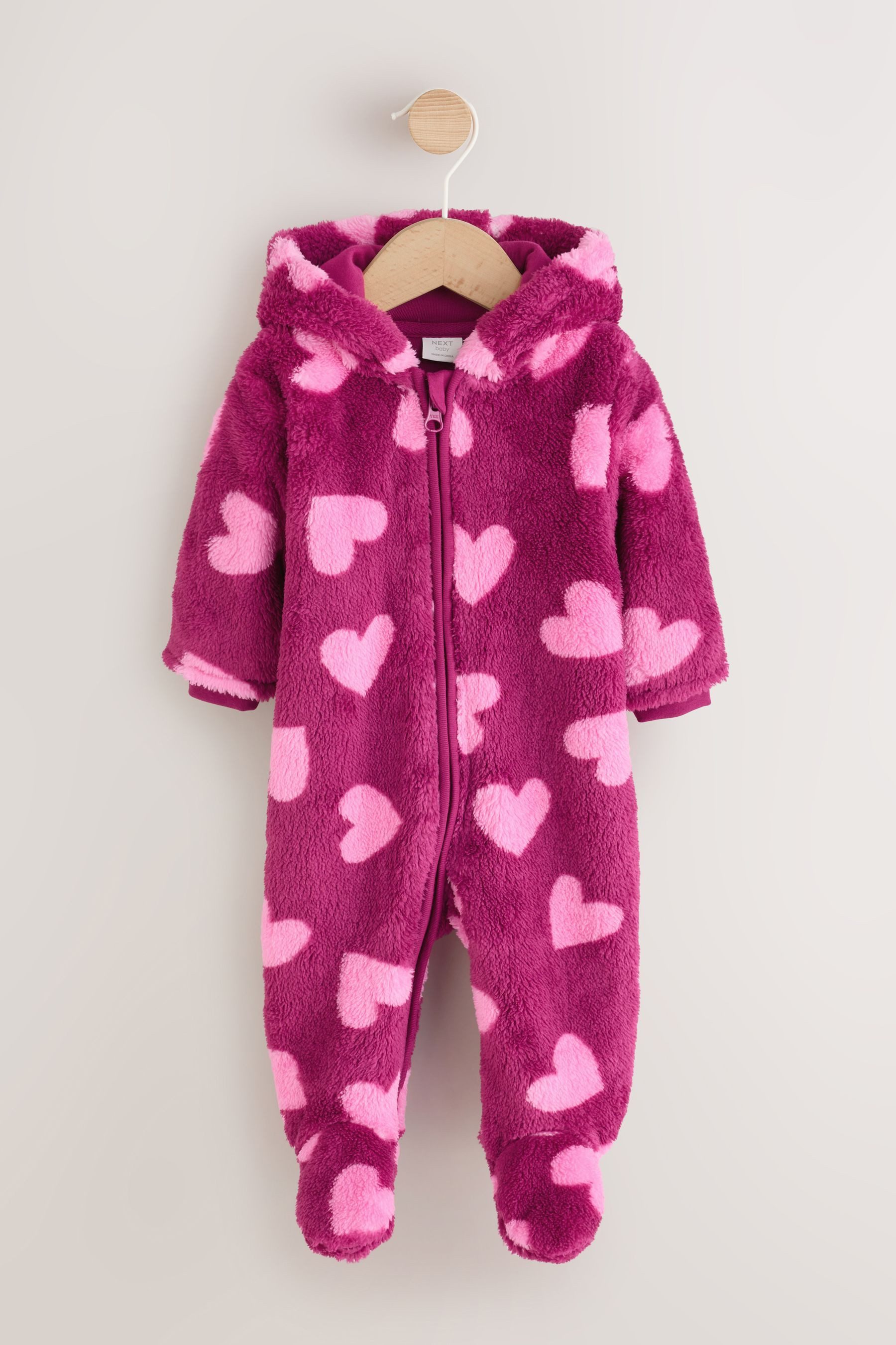 Next Fleeceoverall Baby Strampler aus Fleece (1-tlg)