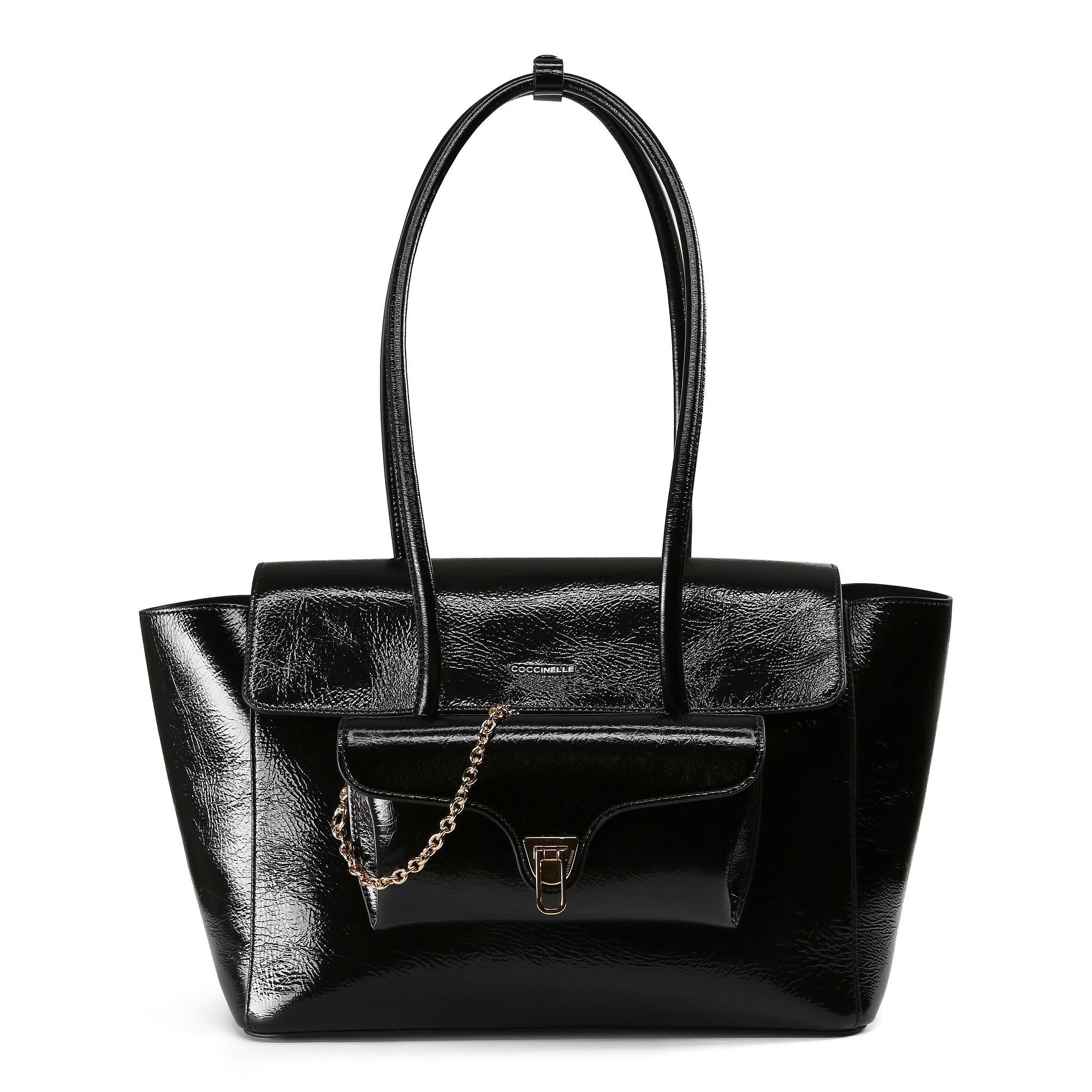 COCCINELLE Shopper Double Beat, Leder