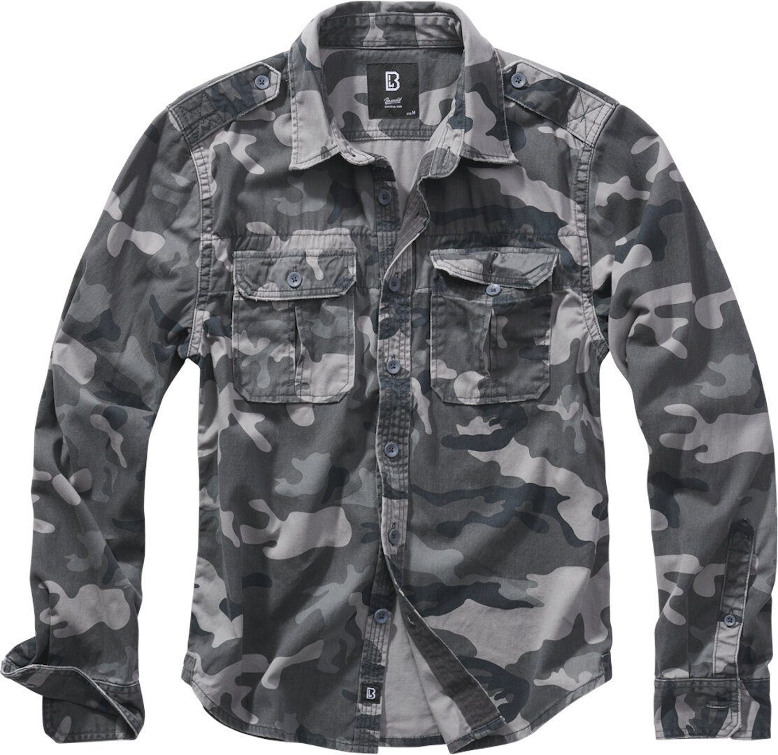 Brandit Outdoorhemd Vintage Longsleeve Hemd günstig online kaufen