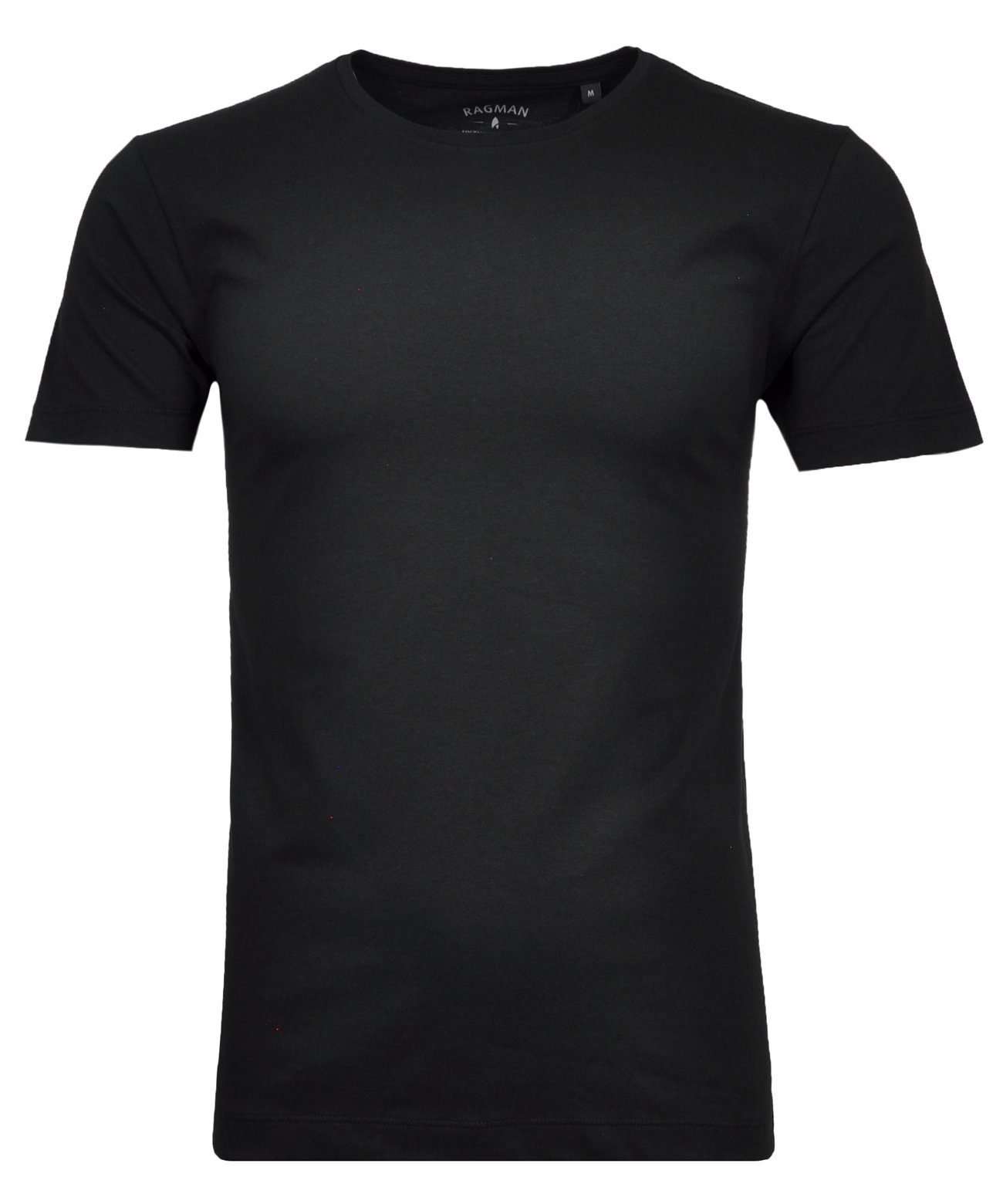 RAGMAN Longshirt Schwarz | T-Shirts