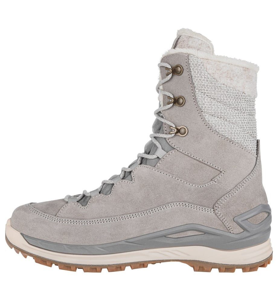 Lowa Calceta EVO GTX (Veloursleder, wasserdicht) grau/ocker Damen Wintersti günstig online kaufen