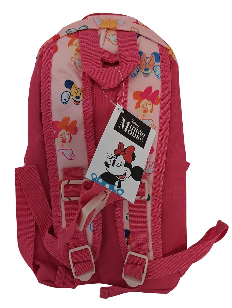 jacob company Kinderrucksack Kinderrucksack Disney Minnie Maus Motive Reißverschluss Trageriemen
