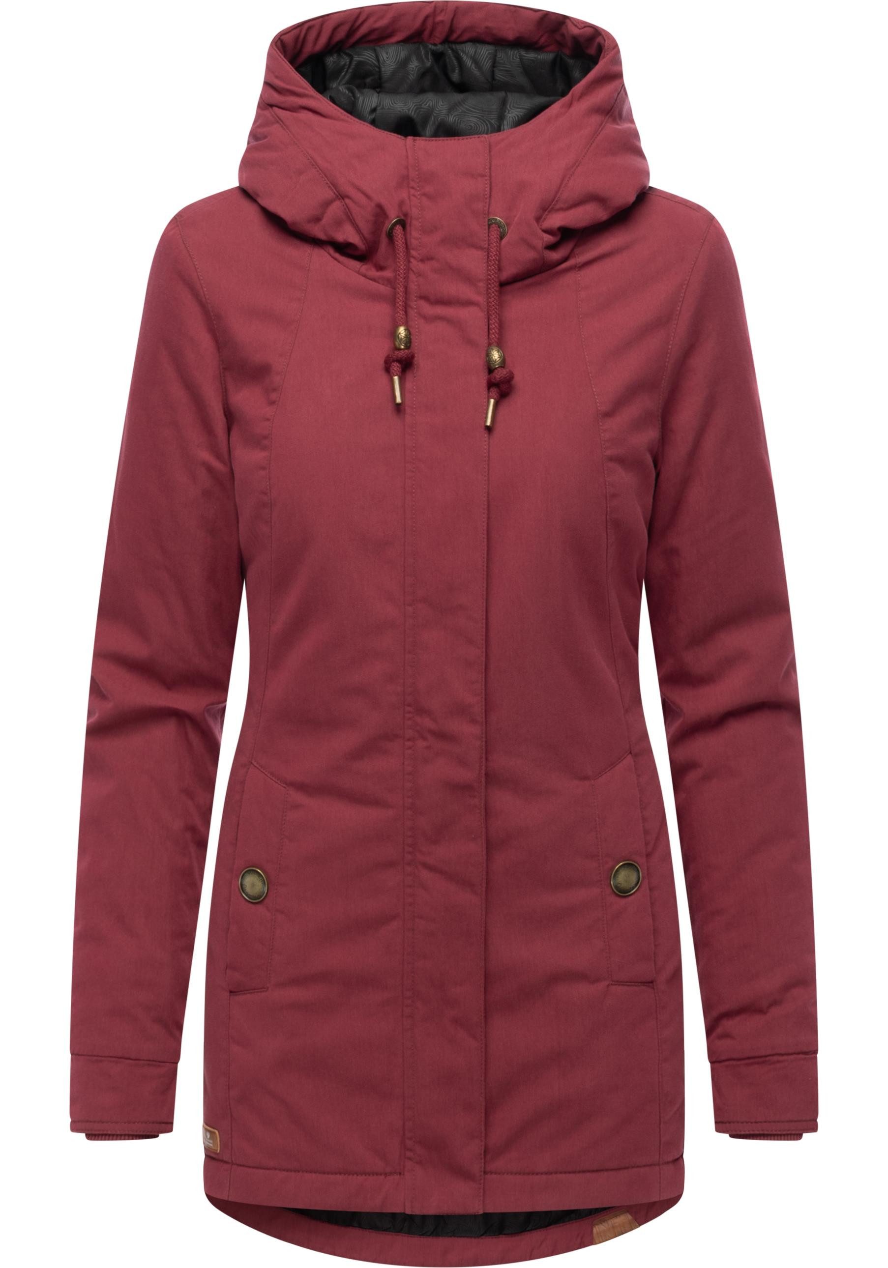 Ragwear Winterjacke Monadena Parka YOUMODO Warmer Kurzmantel mit Kapuze günstig online kaufen