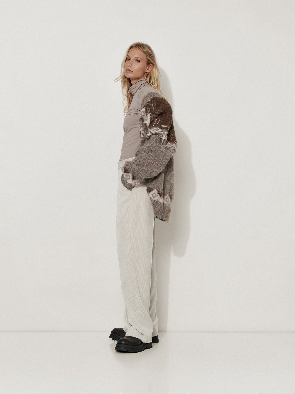 ROSNER Palazzohose Mara Wide (1-tlg) aus weichem Cord