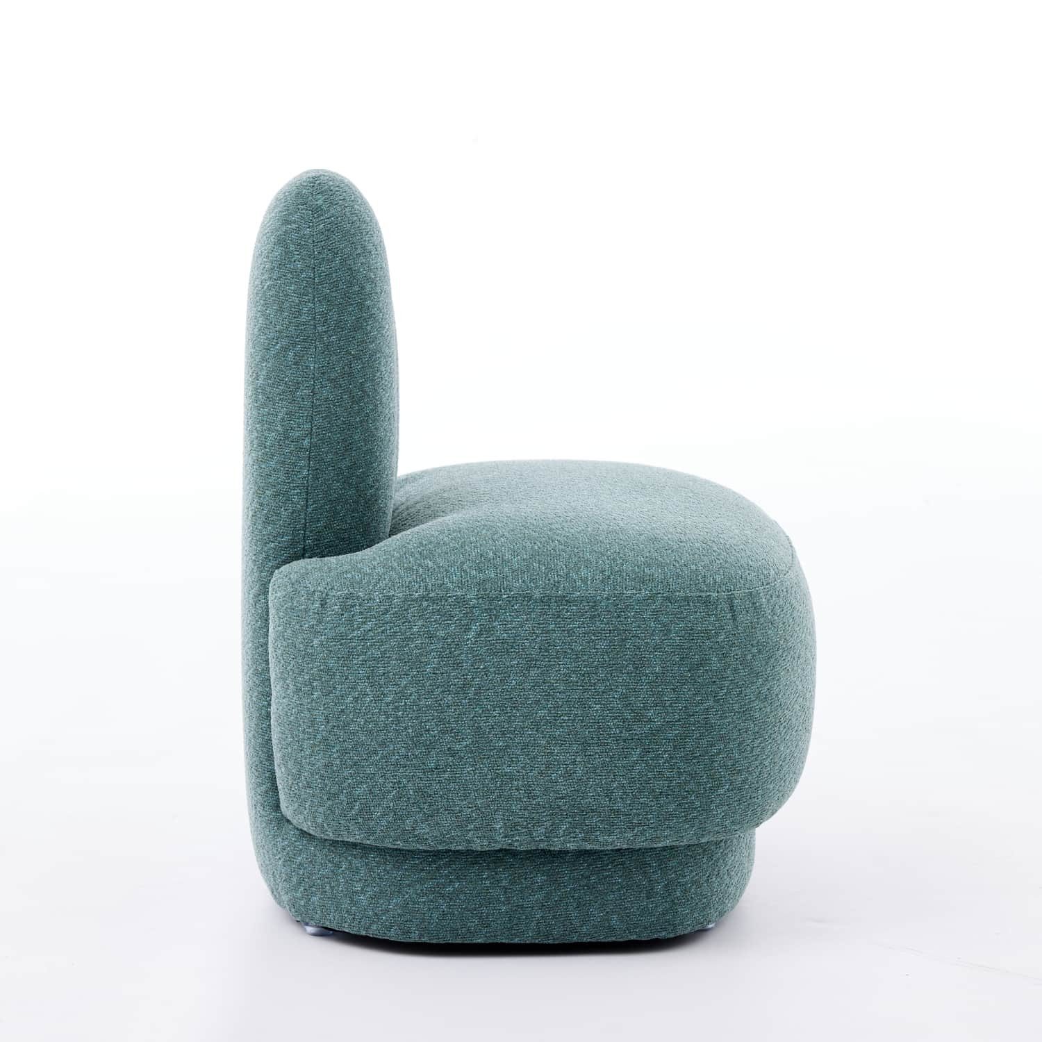 ANYSUN Fußhocker Fußbank gepolstert fürs Wohnzimmer, Hasenhocker 54x41,5x54 cm, Stoffpolster, bis 120 kg belastbar, leicht und pflegeleicht