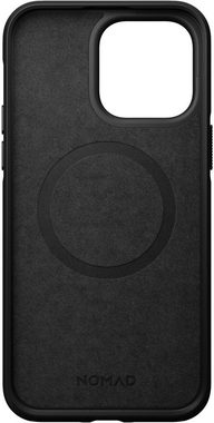 Nomad Handyhülle Modern Leather Case iPhone 14 Pro Max, Polycarbonat und hochwertigem Echtleder
