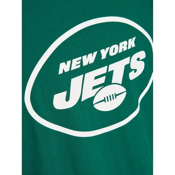 Jack & Jones Rundhalsshirt Große Größen T-Shirt grün Jack&Jones Rückenprint New York Jets