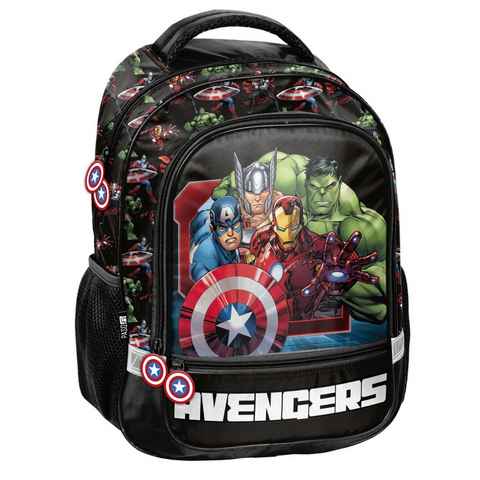 PASO Schulrucksack AV23DD-260, Schultasche Avengers